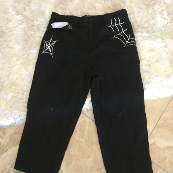 Hell Bunny Pants - Hell Bunny spiderweb pants size 3xl UK New (1x)
